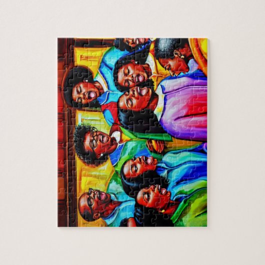 合唱団がクリスチャンジグソーレパズルを歌う ジグソーパズル (縦)