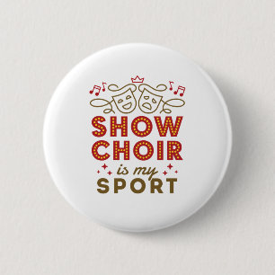 合唱団が私のスポーツ 缶バッジ