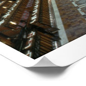 合唱団と東の窓、12世紀（写真） ポスター (角)