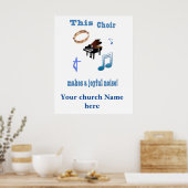 合唱団のポスター ポスター (キッチン)