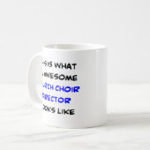 合唱団の司会素晴らし会 コーヒーマグカップ (正面左)