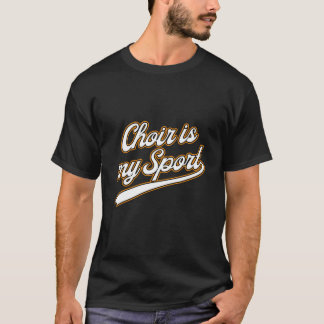 合唱団は私のスポーツ歌唱ミュージシャン歌バンドギフト Tシャツ