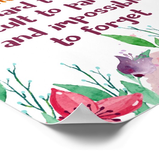 合唱団ディレクター合唱団先生感謝ギフト ポスター (角)