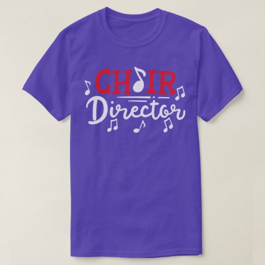 合唱団ディレクター歌唱団 Tシャツ (デザイン正面)
