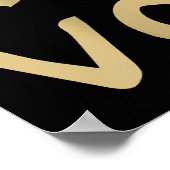 合唱団先生声の声のおもしろいコーリスターTee ポスター (角)