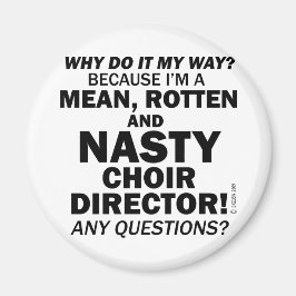 合唱団扱いにく長 マグネット