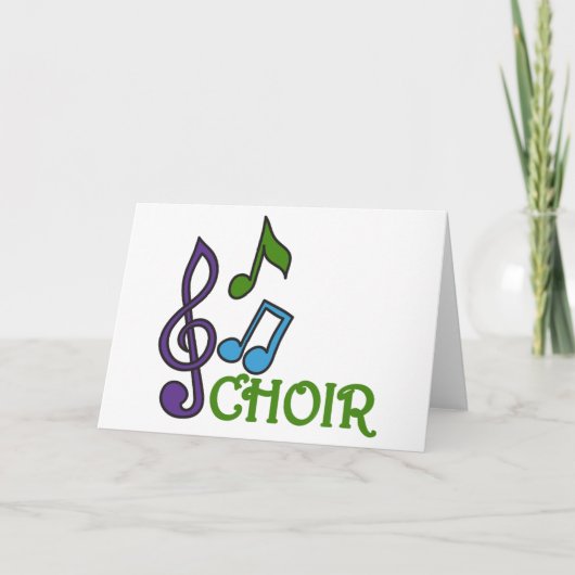 合唱団 カード (正面)
