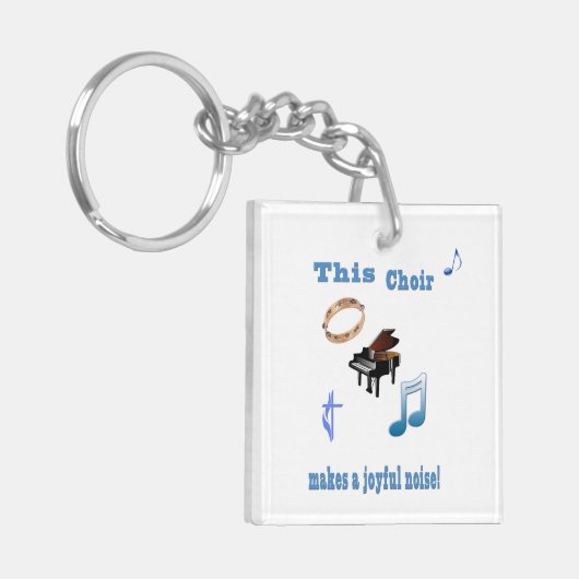 合唱団 キーホルダー (正面左)