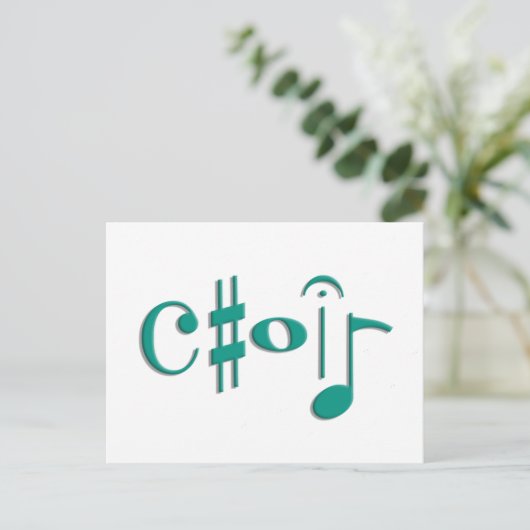 合唱団 ポストカード (スタンド正面)