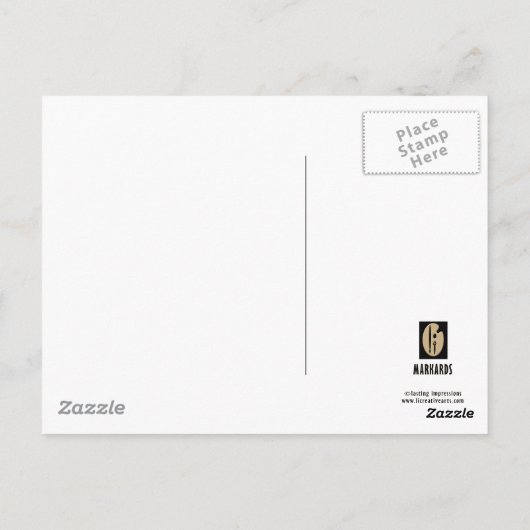 合唱団 ポストカード (裏面)