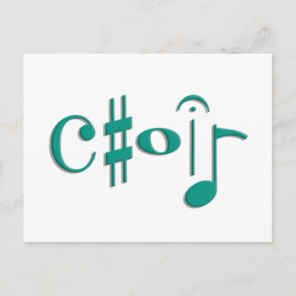 合唱団 ポストカード