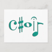 合唱団 ポストカード (正面)