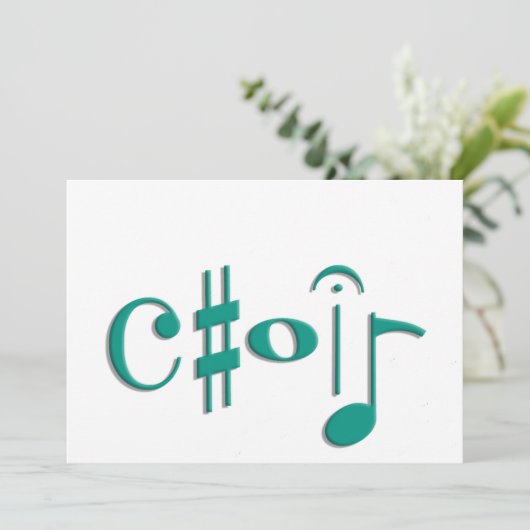 合唱団 招待状 (スタンド正面)