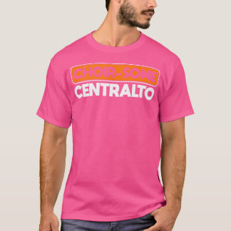 合唱愛好家のオペラ歌手 Tシャツ