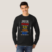 合唱指揮者 ソプラノ アルト テノール ベース 合唱団 Tシャツ (正面フル)
