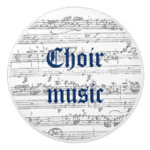 合唱曲のセラミックプル セラミックノブ (正面)