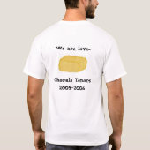 合唱曲の方針 Tシャツ (裏面)