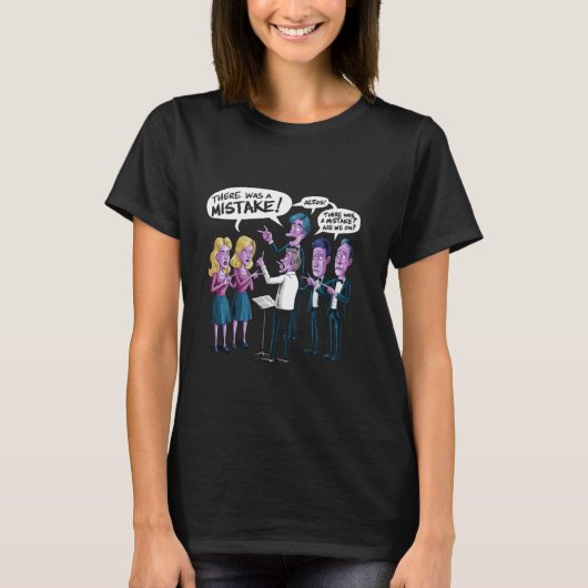 合唱曲のTシャツ間違いがあった！ Tシャツ (正面)