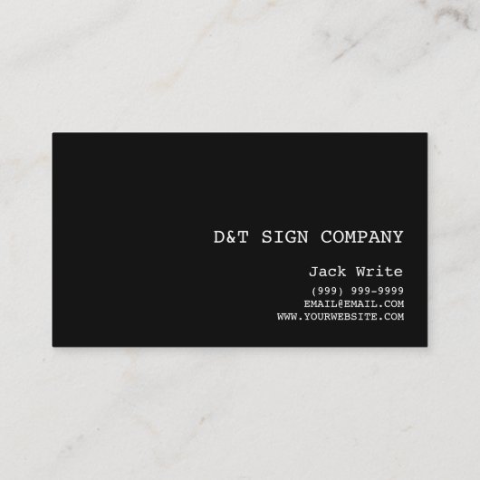 合弁会社のリード 名刺 (裏面)