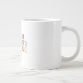 合意の文化を教える ジャンボコーヒーマグカップ (右)