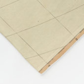 合成のアフリカ フリースブランケット (角)