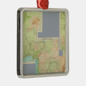 合成のアフリカ メタルオーナメント (右)