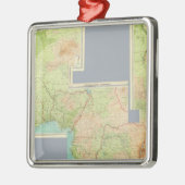 合成のアフリカ メタルオーナメント (左)