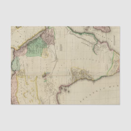 合成のアフリカ 薄葉紙 (正面)