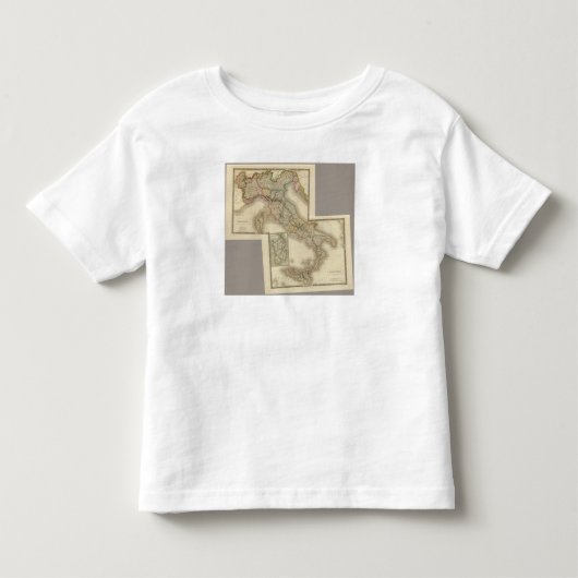 合成のイタリア トドラーTシャツ (正面)