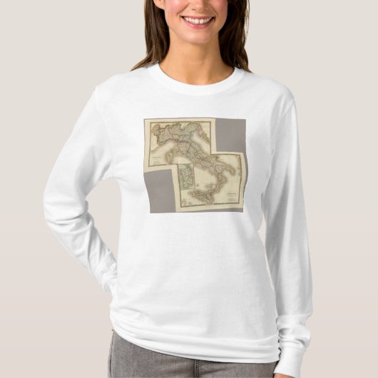 合成のイタリア Tシャツ (正面)