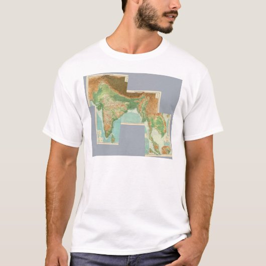 合成のインド Tシャツ (正面)
