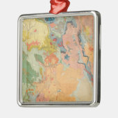 合成のコロラド州 メタルオーナメント (左)