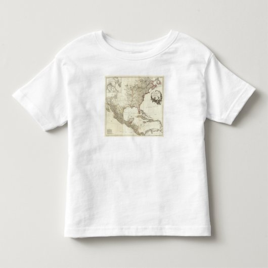 合成の北アメリカ2 トドラーTシャツ (正面)