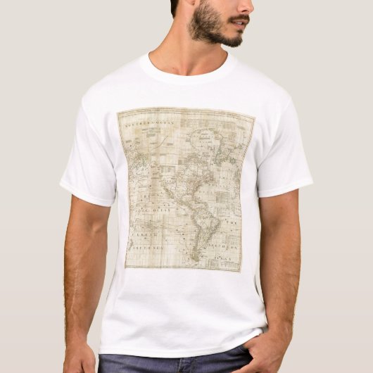 合成の北及び南アメリカ Tシャツ (正面)