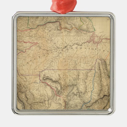 合成の南アメリカ4 メタルオーナメント (正面)