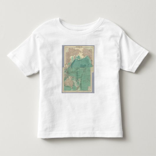 合成の太平洋 トドラーTシャツ (正面)