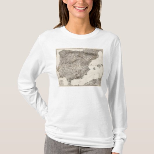 合成のSpanien、4 Blatternのポルトガル Tシャツ (正面)