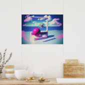 合成世界への気化波脱出 ポスター (キッチン)