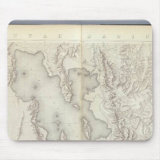 合成地形図IV マウスパッド (正面)
