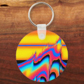 合成型枠のパンニングフラッシュ – Ken Gage キーホルダー (裏面)