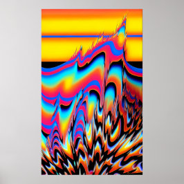 合成型枠のパンニングフラッシュ – Ken Gage ポスター