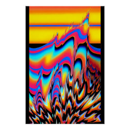 合成型枠のパンニングフラッシュ – Ken Gage ポスター