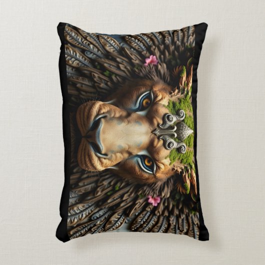 合成威厳のある アクセントクッション (正面(垂直))