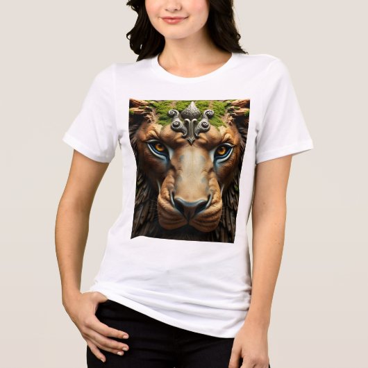 合成威厳のある トライブレンドＴシャツ (正面)