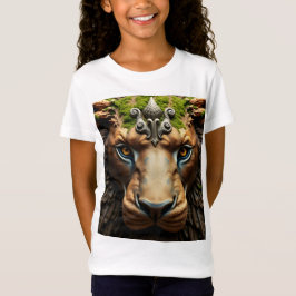 合成威厳のある Tシャツ