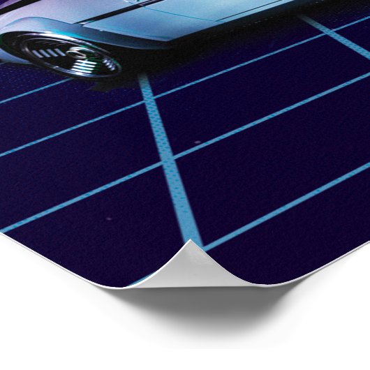 合成波の未来波 ポスター (角)