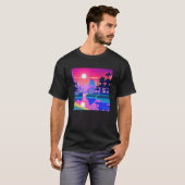 合成波の逆波未来のfuturesynth sci 11 tシャツ (正面フル)