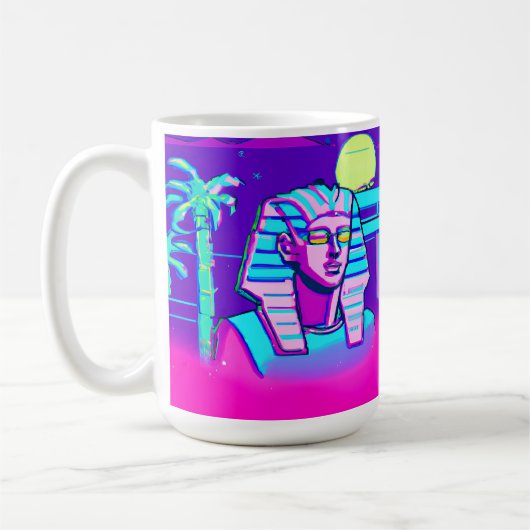 合成波ファラオ コーヒーマグカップ (左)