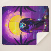 合成波ファラオ シェルパブランケット (正面(横))