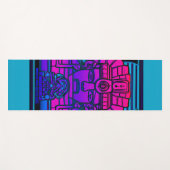 合成波ファラオ ヨガマット (正面(横))